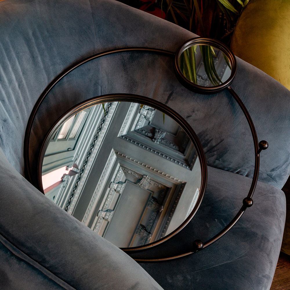 20082812 Настенное зеркало «Сальма Блэк» Object Desire  - Вид №3