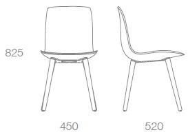 Albaplus Стул из полиуретана Otis sun-id-1422604 - Вид №4