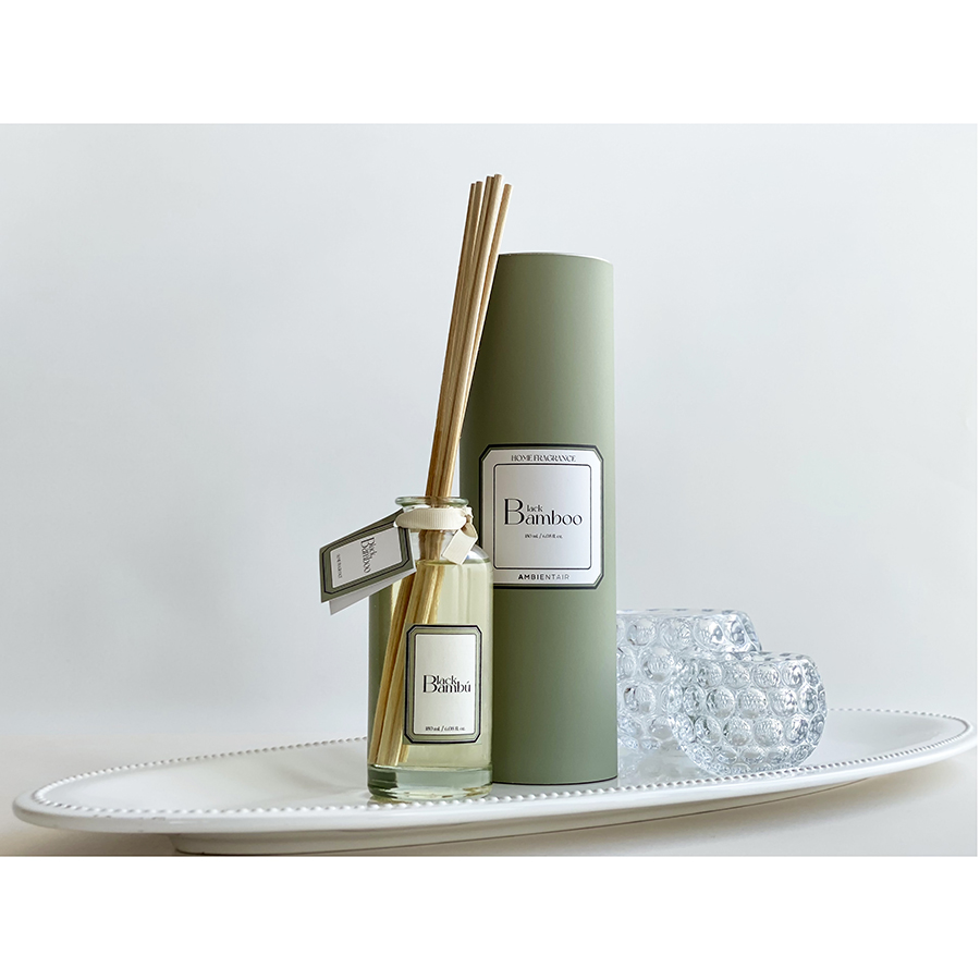 MK180WBHFA Диффузор ароматический sublime, Черный бамбук, 180 мл Ambientair  - Вид №1