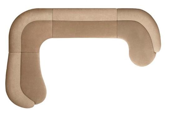 Hamilton Conte Paris Модульный диван из ткани sun-id-1391538 - Вид №7