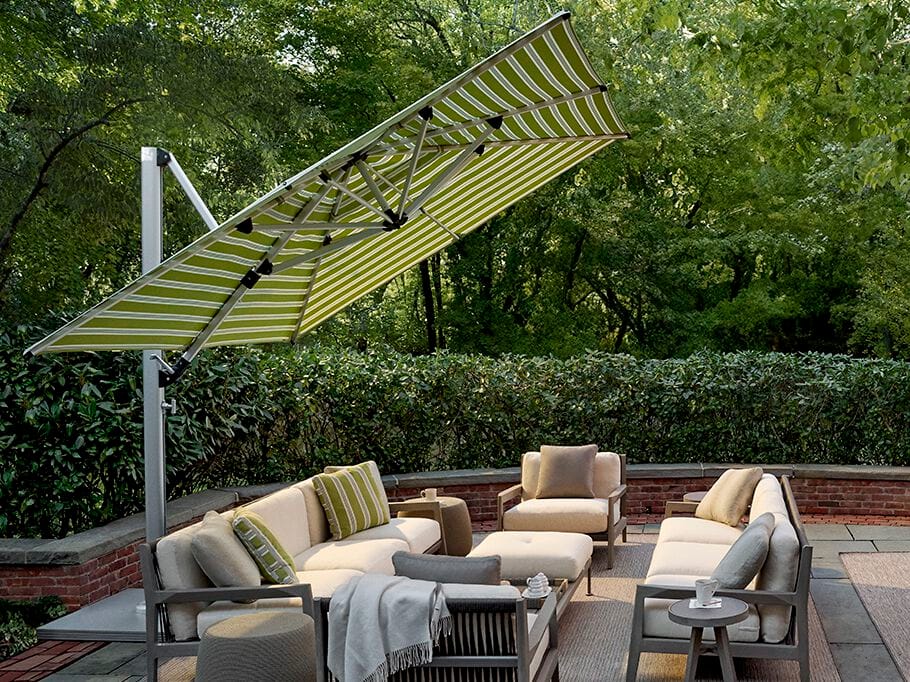 Алюминиевый прямоугольный поворотный зонтик JANUS et Cie JANUS Umbrella ARCH-00133230