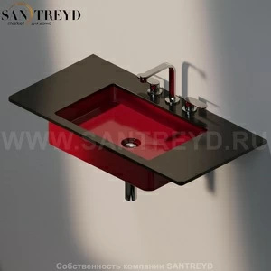 MW60SP3011 Накладная раковина под столешницу  квадратная Ceramica Flaminia Miniwash