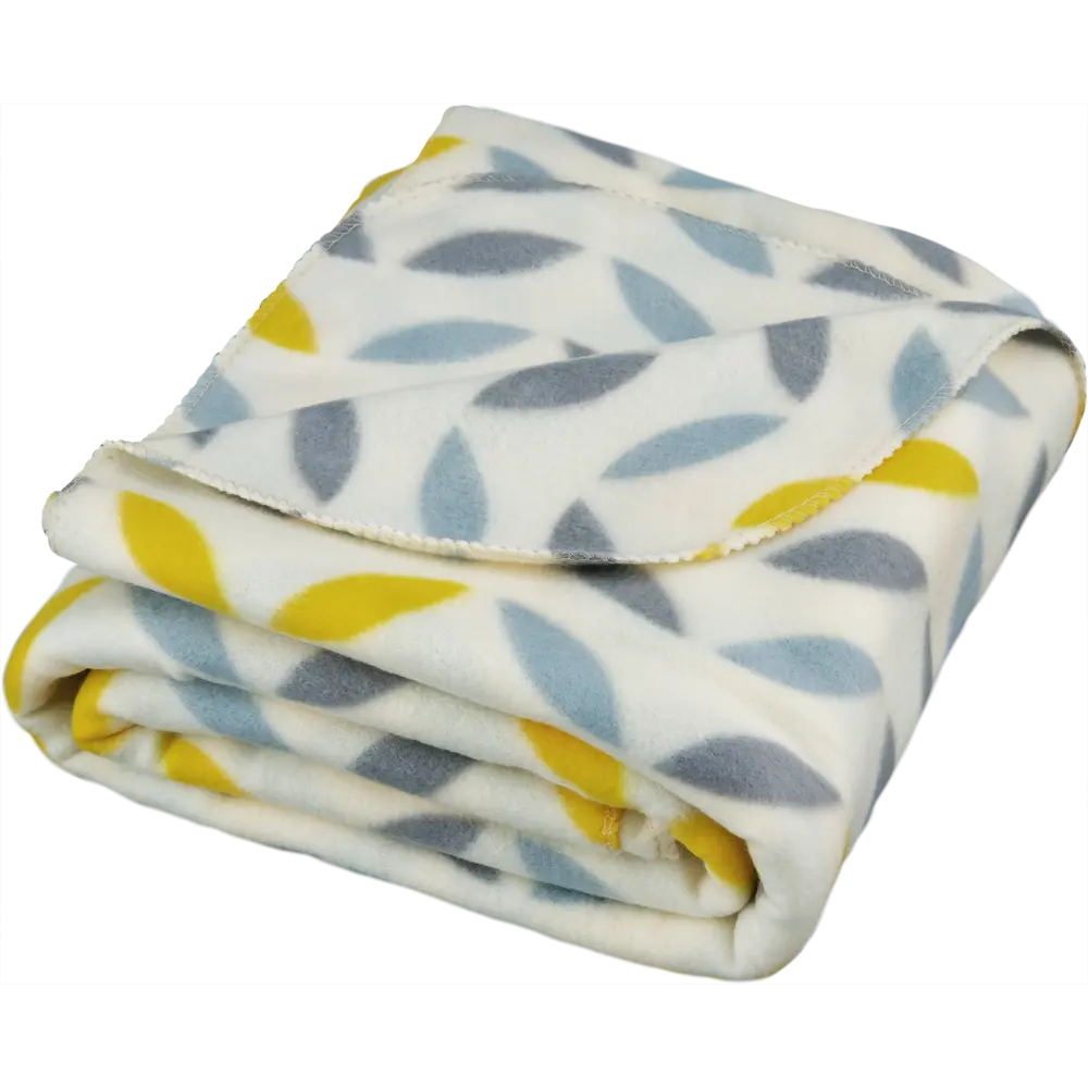 Плед «Scandi», 130х170 см, флис, цвет жёлтый Santreyd STLM-2114424 - Вид №2