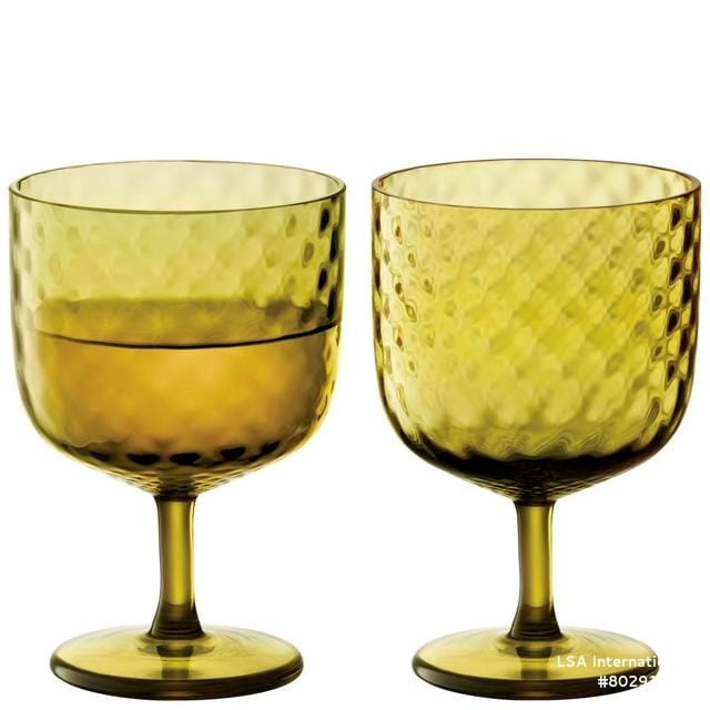 Набор бокалов для вина из дутого стекла LSA Dapple ARCH-00105689 - Вид №2