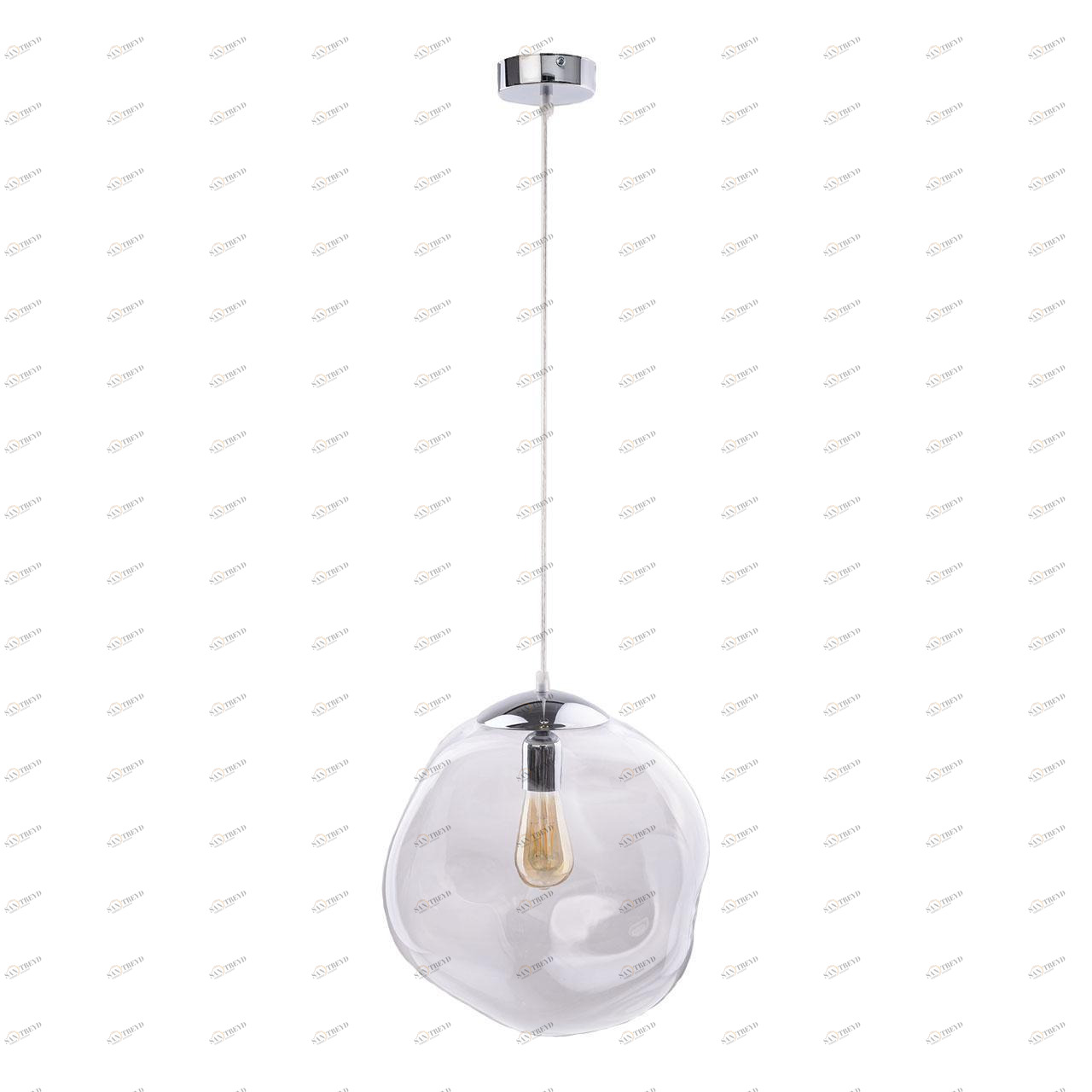 Подвесной светильник круглый хром Sol 4262 Sol TK LIGHTING ДИЗАЙНЕРСКИЕ, SOL 00-3890141 Прозрачный;хром 