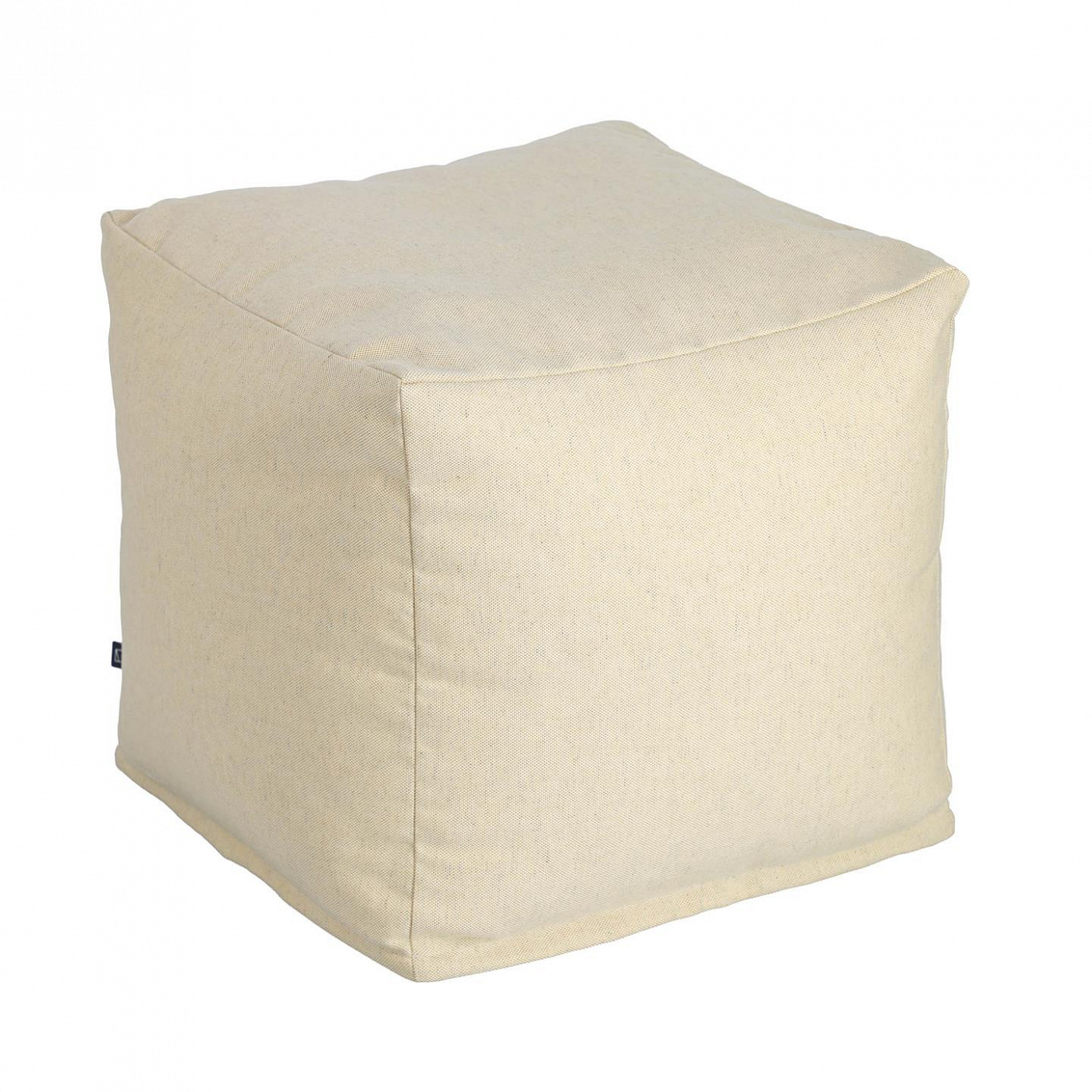 082594 Пуф квадратный бежевый La Forma Nedra 