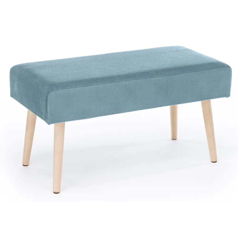 Банкетка велюр Seasons Остин бирюзовый 70x35x37.5 см STLM-2199565