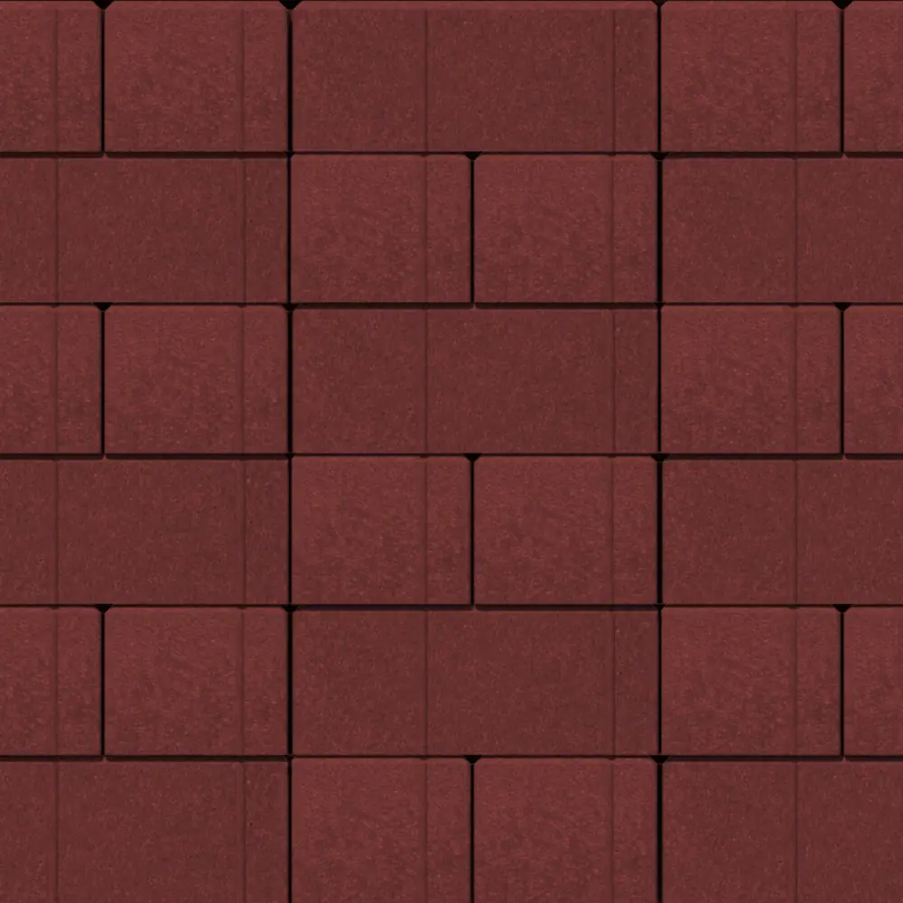 Тротуарная плитка Кирпичик 200x100x60 мм коричневый Santreyd STLM-2176049 - Вид №2