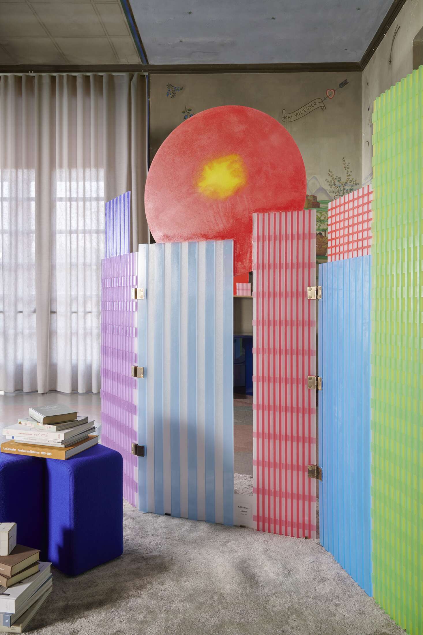 Экран из смолы CASSINA закат в Нью-Йорке ARCH-00016657 - Вид №2