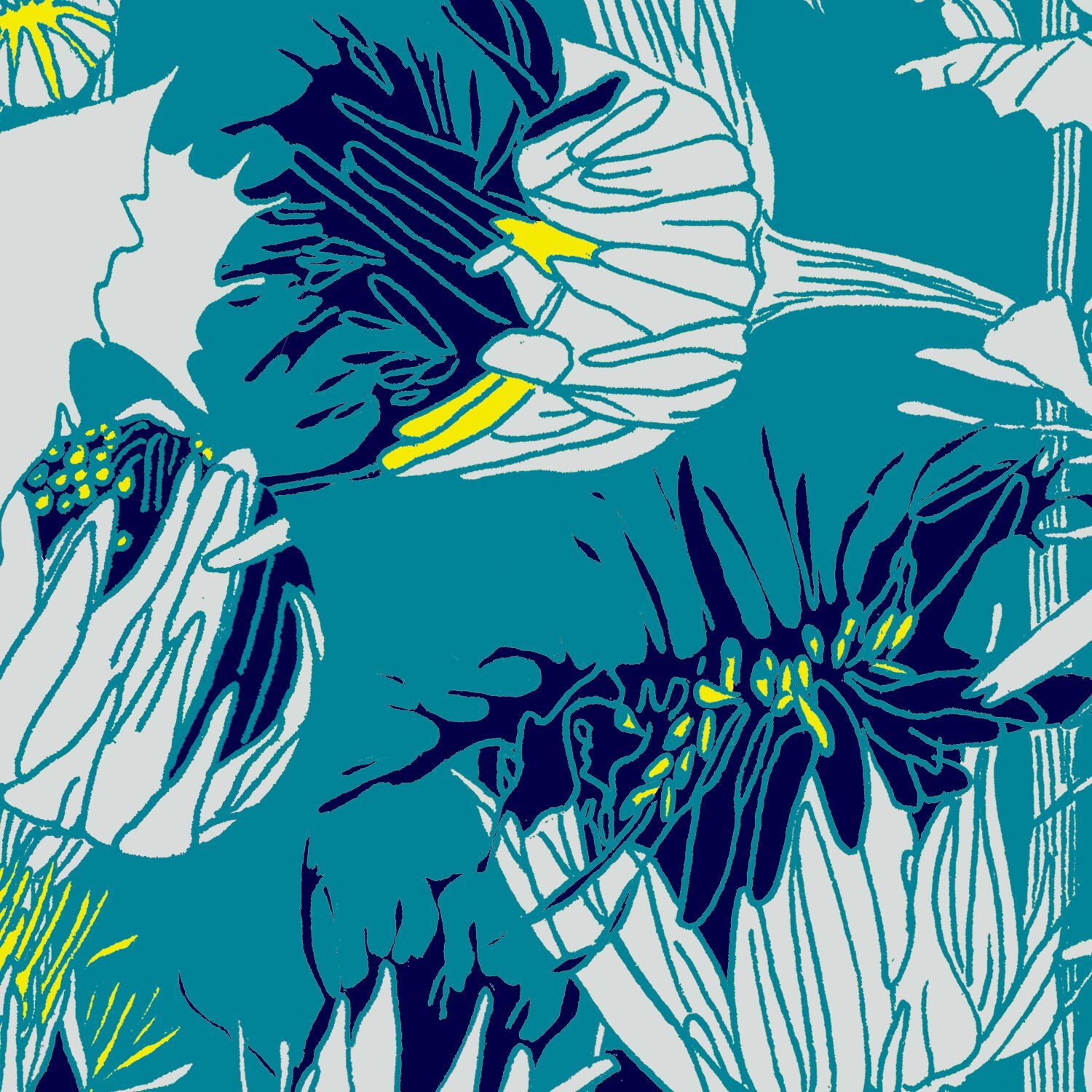 Обои с цветочными мотивами Ressource Forestine ARCH-00075498 - Вид №4