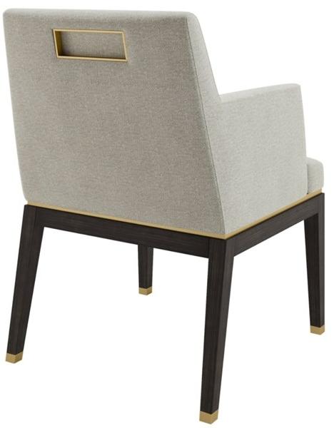 FRATO Кресло с подлокотниками из ткани Bahru Fup100011aad  - Вид №2