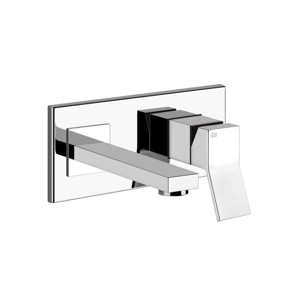 Смеситель для умывальника 53084 031 Gessi Rettangolo k ХРОМ 53084031
