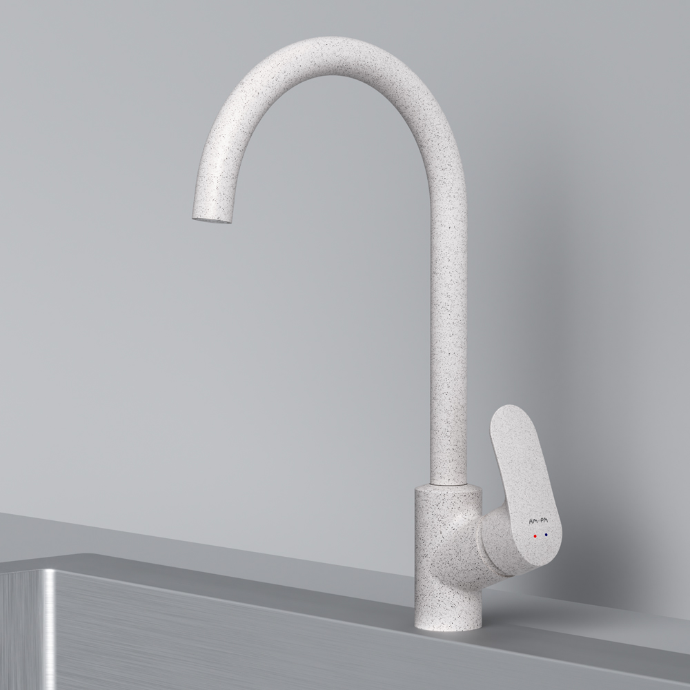 F8007133 смеситель для кухни элегантный белый шт AM.PM Like - Вид №2