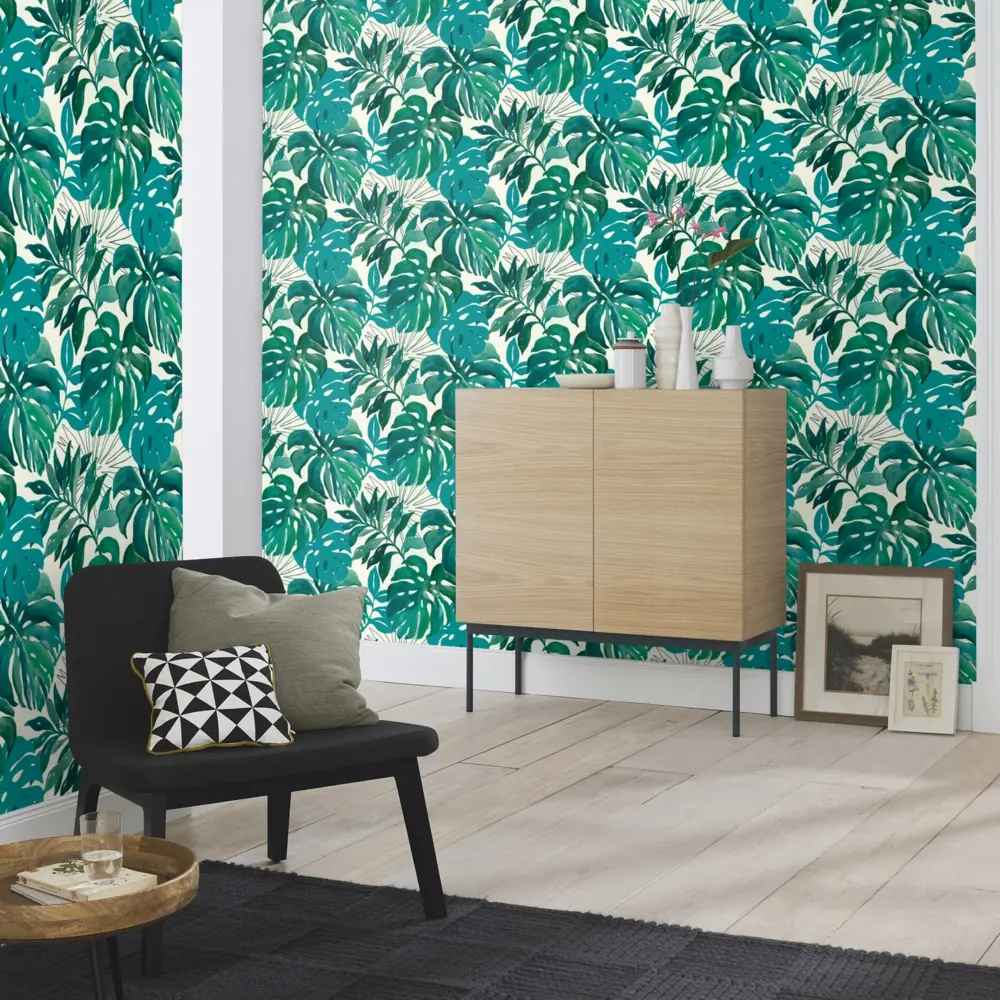 Обои флизелиновые Rasch Selection Vinyl Vlies зелёные 0.53 м 526608 Selection Vinyl/Vlies STLM-2109102 - Вид №8