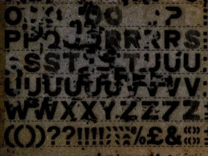 Wall&decò С надписью Contemporary wallpaper 2014