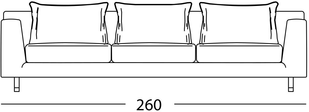 Marac 3-х местный тканевый диван со съемным чехлом sun-id-1404027 - Вид №6