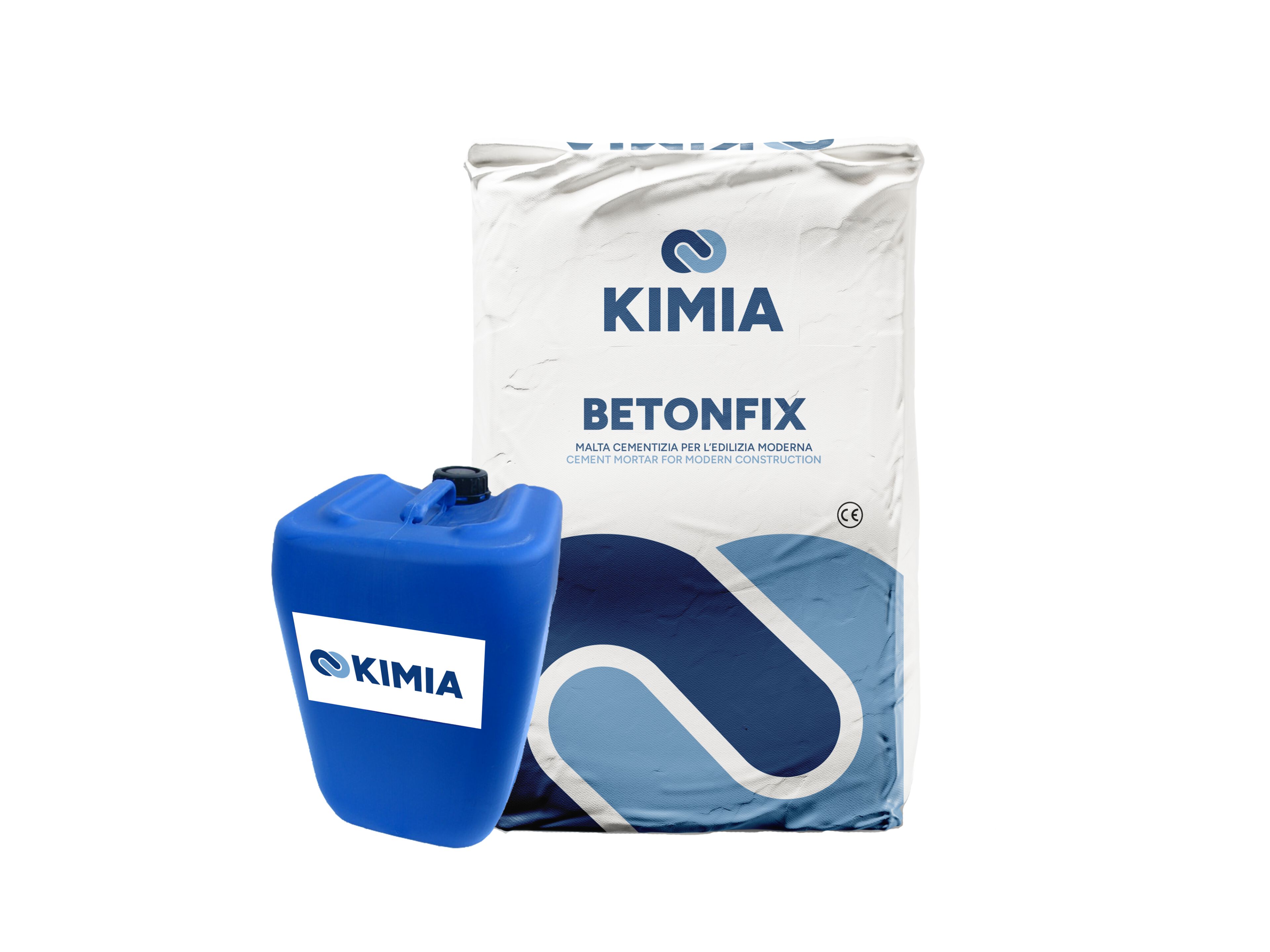 Двухкомпонентный волокнистый цементный раствор для бритья Kimia Betonfix ARCH-00114318 - Вид №1