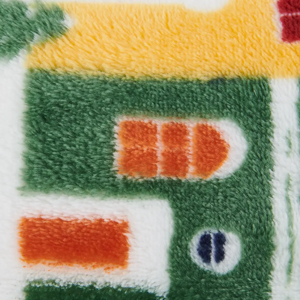 Плед Рождественский город 150x200 см микрофибра разноцветный Ardenza Новогодняя STLM-2160064 - Вид №2