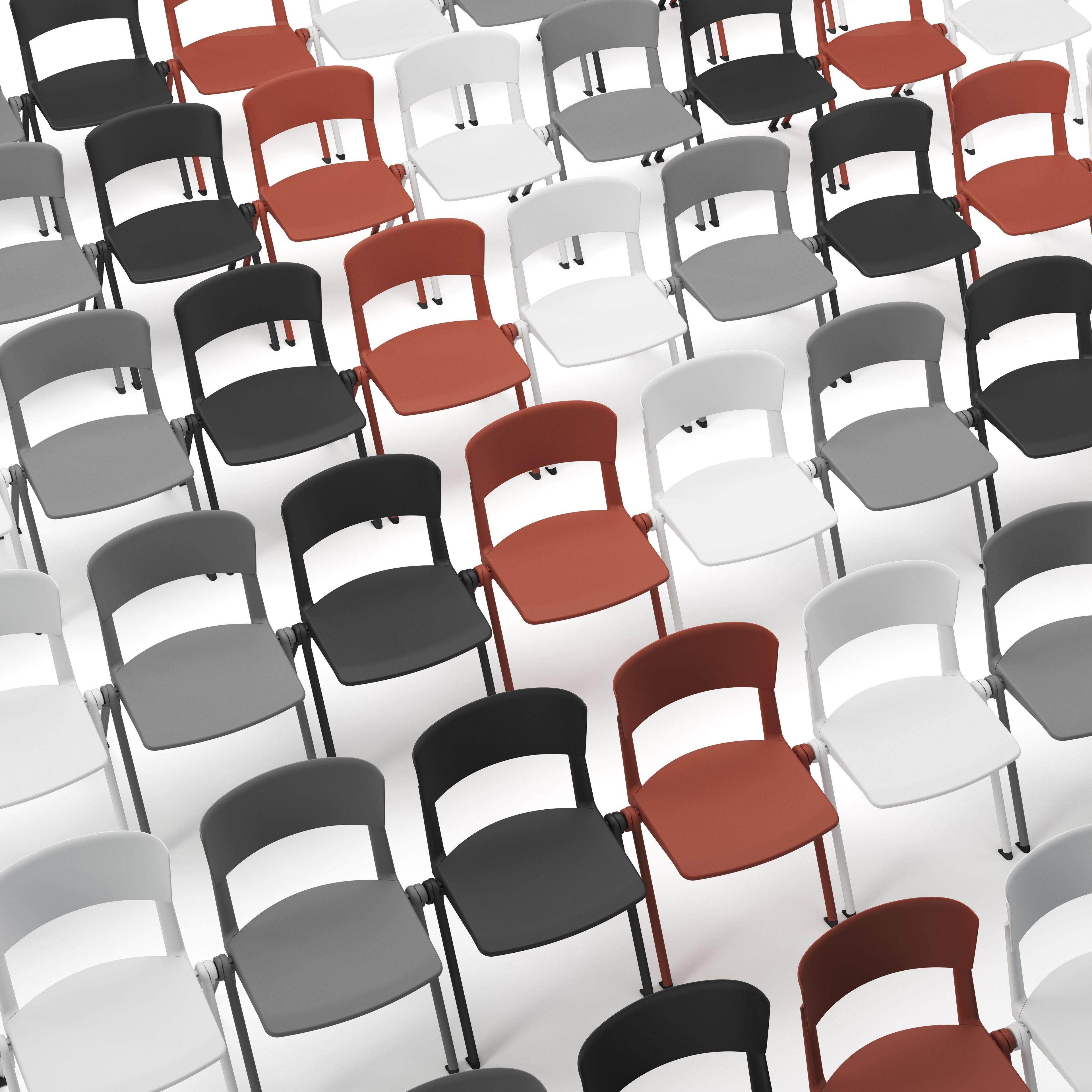 Штабелируемый стул для конференций из полипропилена SITLOSOPHY® Yugen ARCH-00143691 - Вид №3