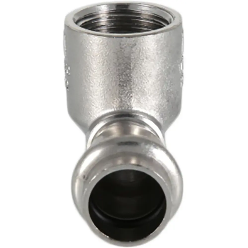 Угол комбинированный 90° Valtec 1/2"x22 мм ВР нержавеющая сталь STLM-2014425 - Вид №1