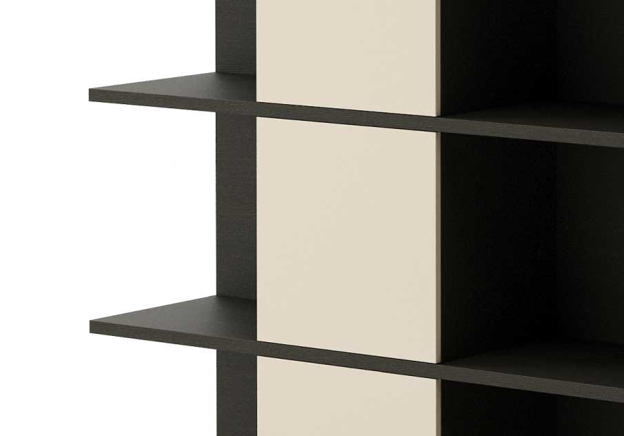 Книжный шкаф из шпона Stylish Club ARCH-00049386 - Вид №3