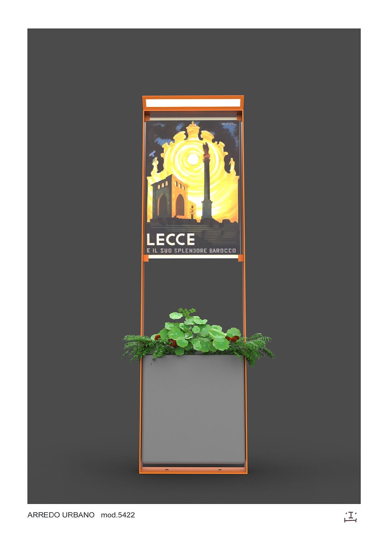 Самонесущие солнечные тотемы из стали и плексигласа CITYSì APULIA ARCH-00064366 - Вид №4