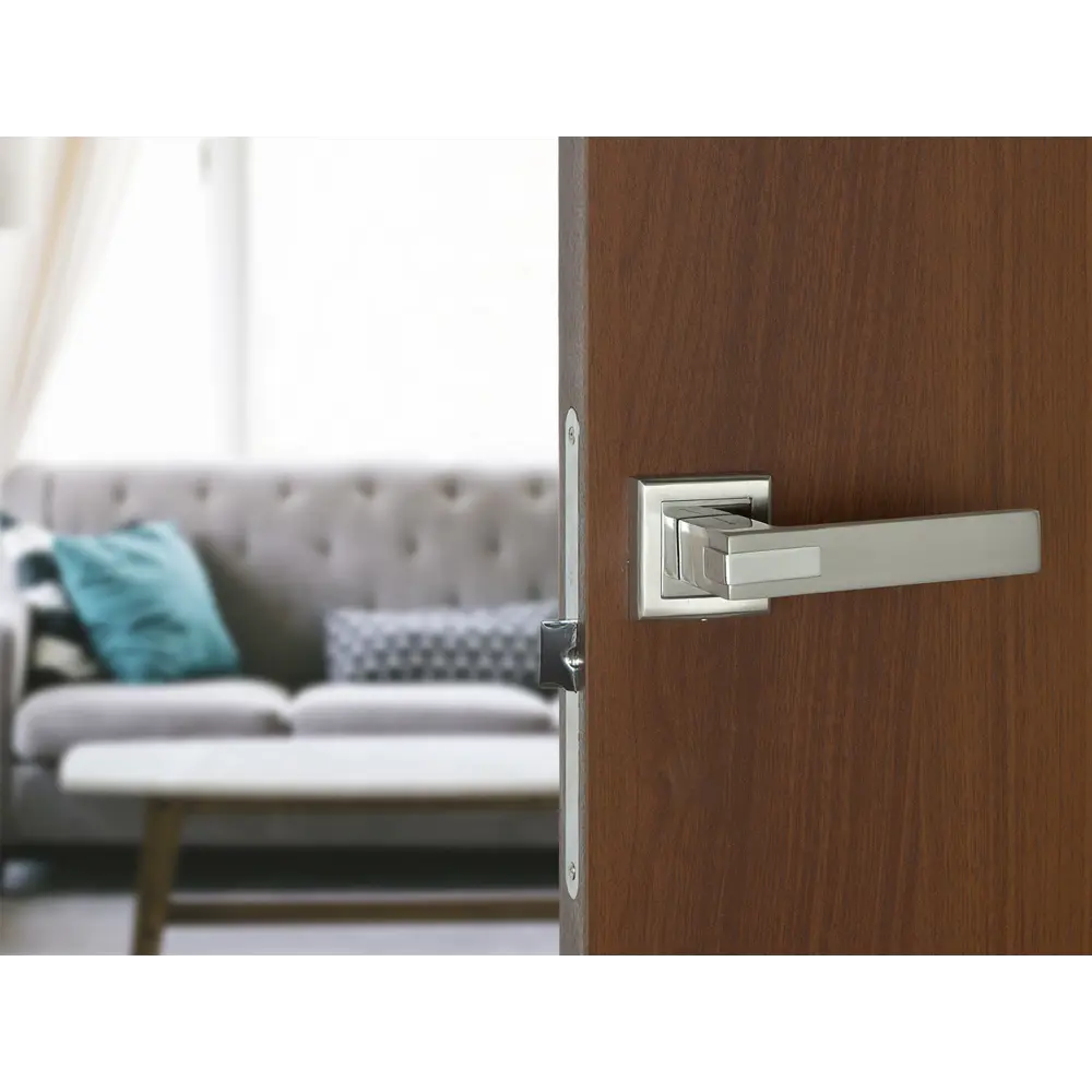 Дверные ручки Palladium Velasca SN без запирания, цвет никель STLM-2011856 - Вид №3
