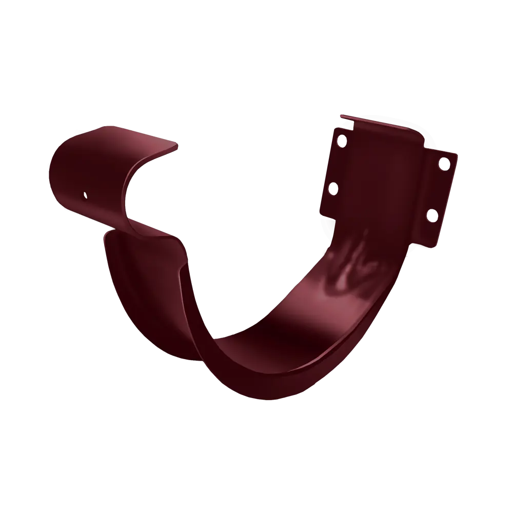 Крюк короткий РЕ 125 мм цвет красный Grand Line STLM-2028232