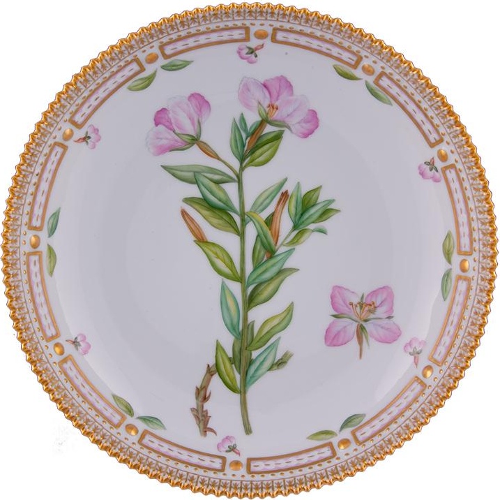73250 Royal Copenhagen Тарелка закусочная 22см "Флора Даника" Фарфор 