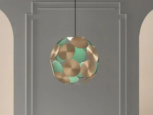 Masiero Светодиодный подвесной светильник из окрашенного металла Timeo