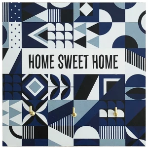 Ключница Sweet Home цвет синий 12x12см 82748393 STLM-2141820