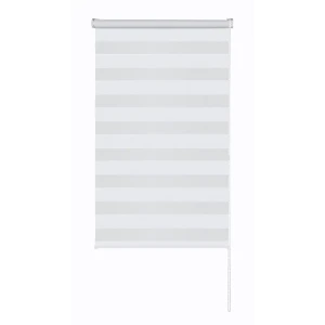 Рулонная штора день-ночь MIAMOZA Петер 160x175 см белая 89411383