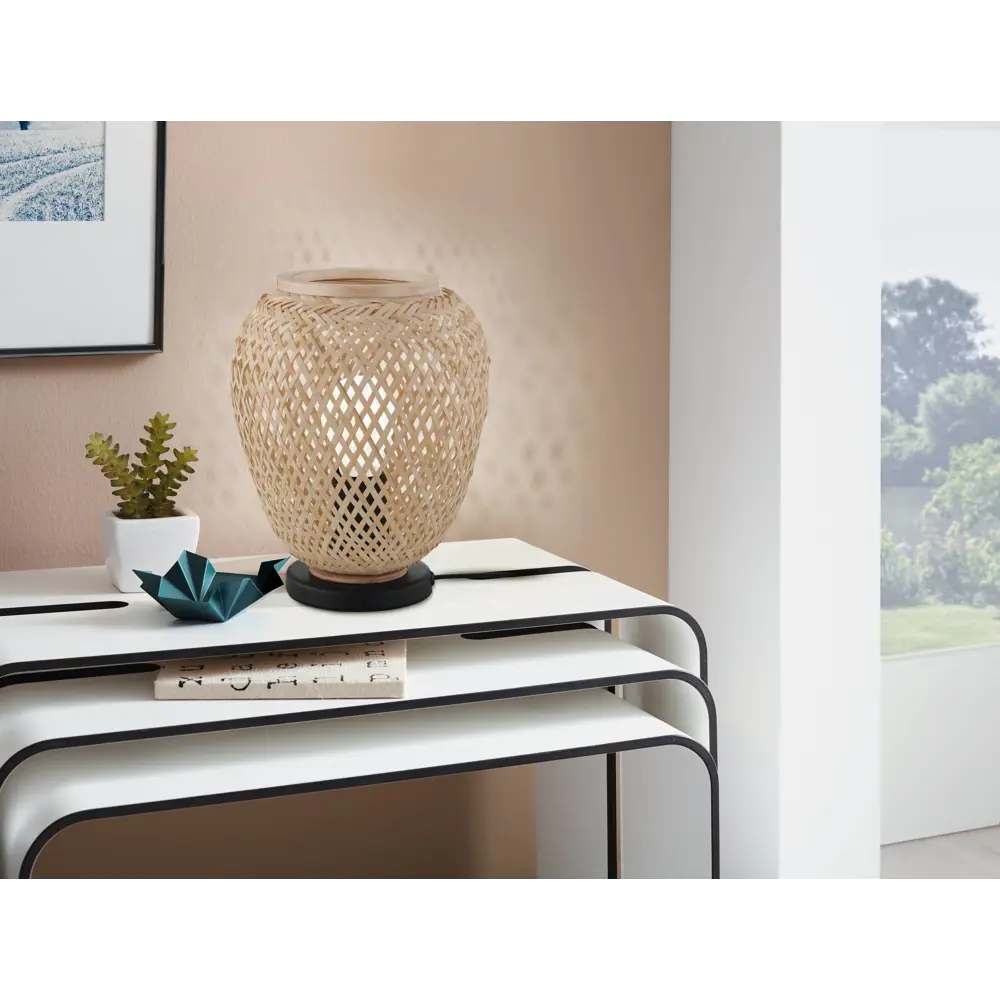 Лампа настольная Eglo Dembley 40 Вт, цвет коричневый STLM-2098066