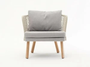 Varaschin Веревочное садовое кресло с подлокотниками Emma 236l