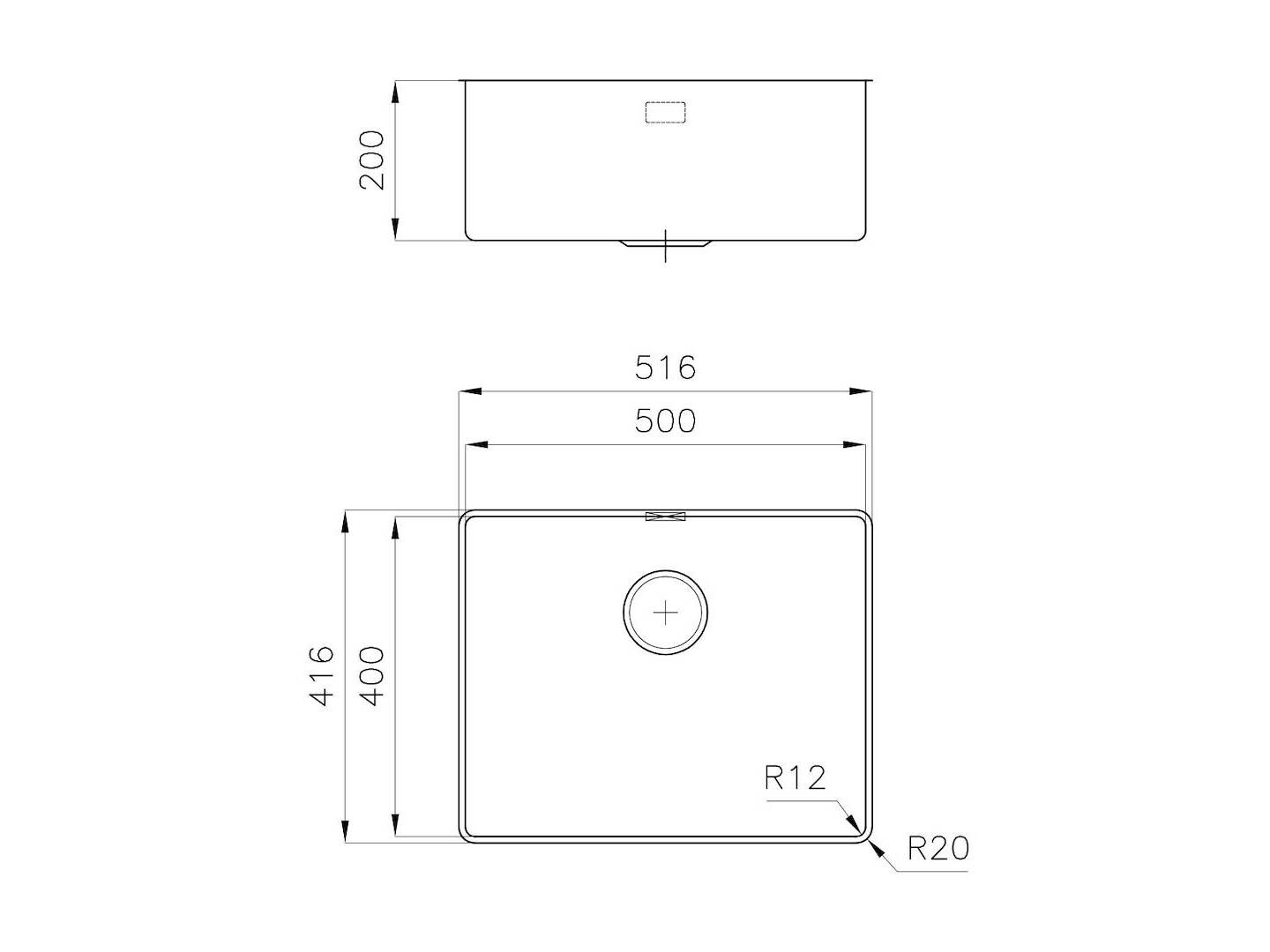 Раковина из нержавеющей стали Foster Phantom ARCH-00147560 - Вид №2