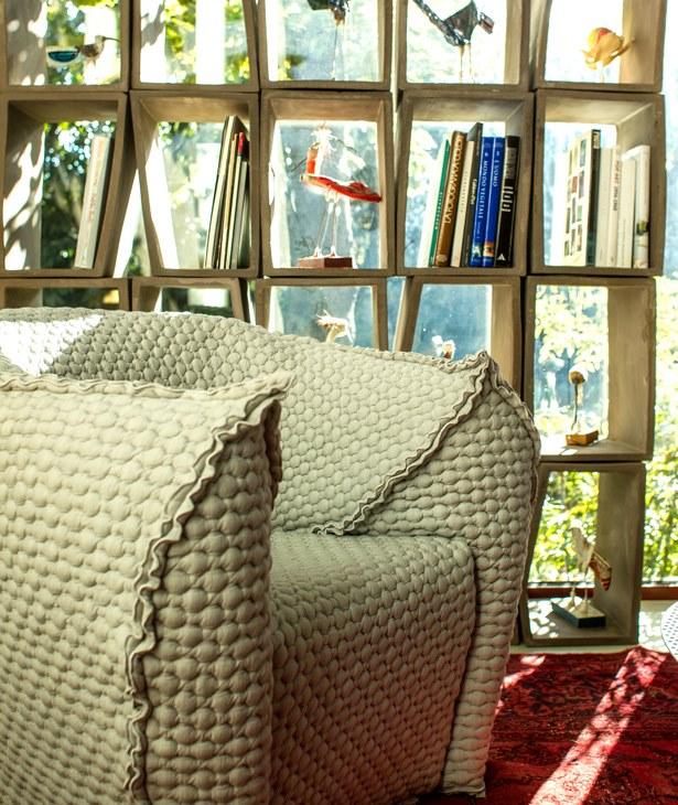 Moroso Кресло из ткани со съемным чехлом с подлокотниками sun-id-1459125 - Вид №3