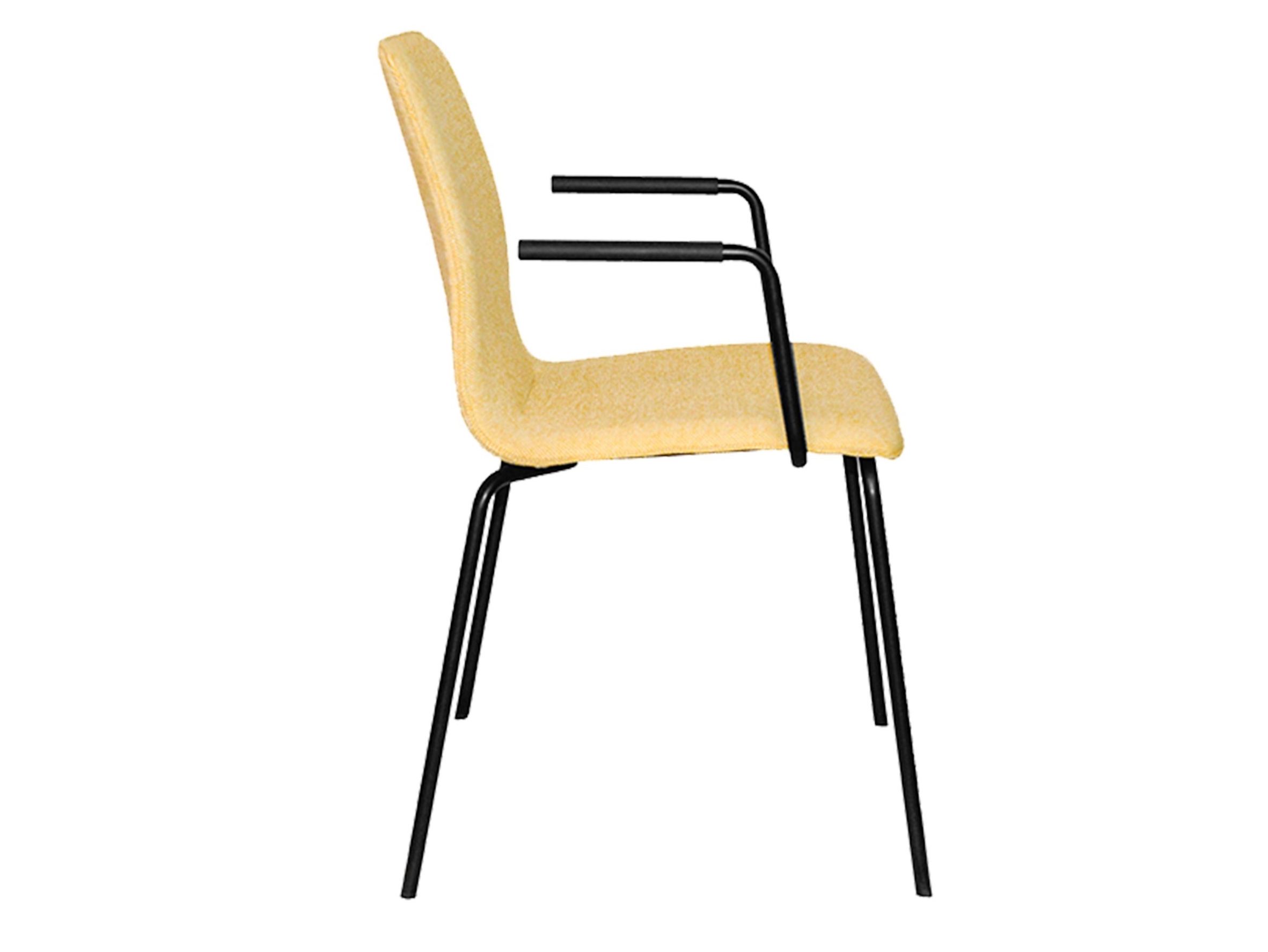 Мягкий штабелируемый стул с подлокотниками KFF Maverick ARCH-00064381 - Вид №3