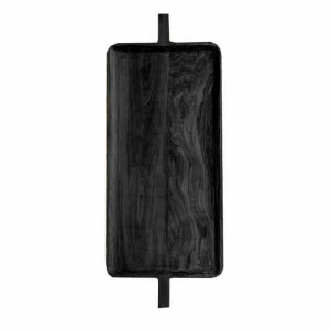 Поднос прямоугольный черный 30x71 FUGA ECO WOOD 123616 Черный