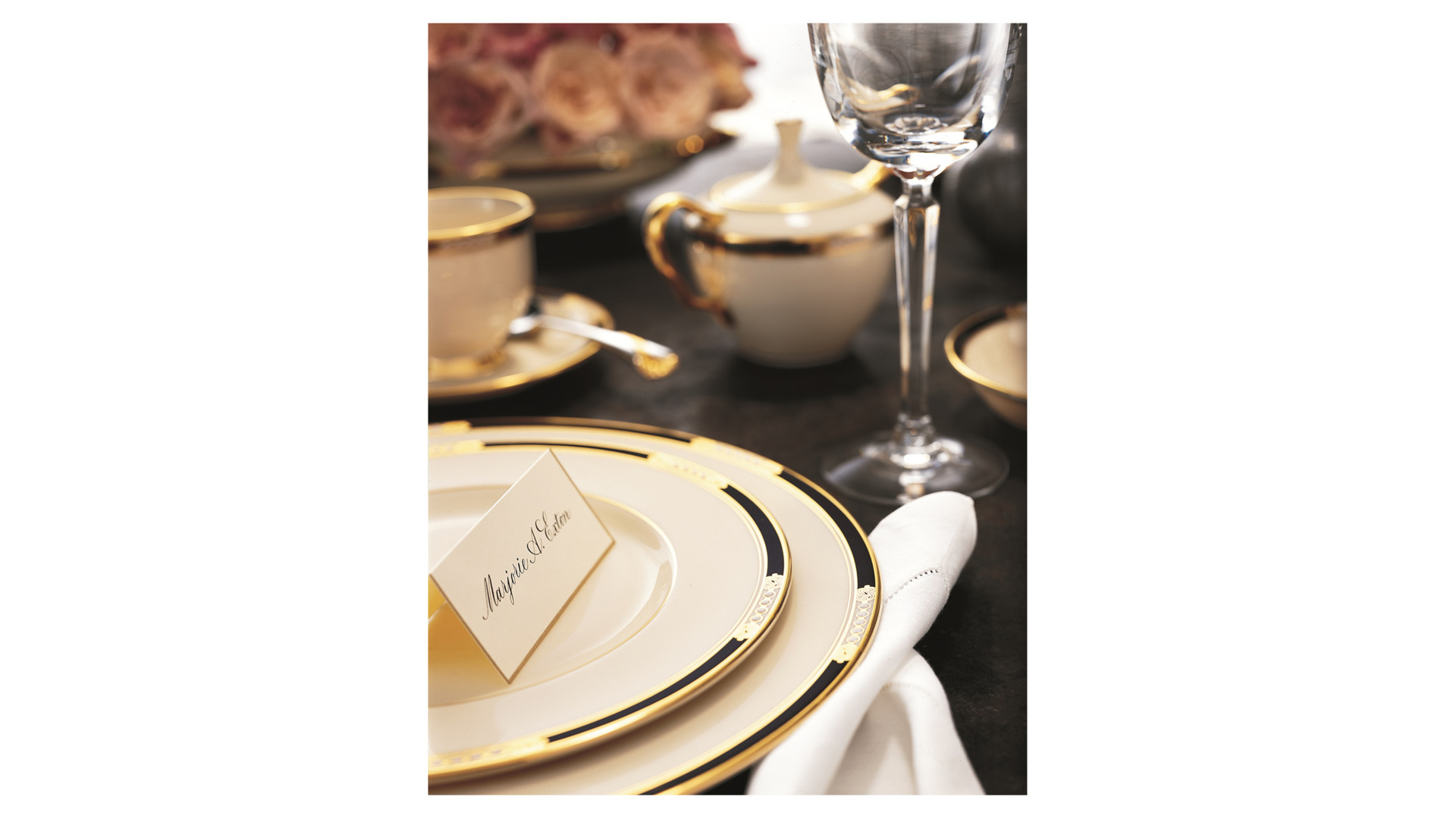 10667284 Lenox Набор из 6 тарелок обеденных Lenox "Подлинные ценности" 27см Фарфор костяной  - Вид №2