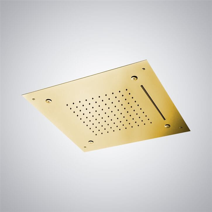 Светодиодная потолочная душевая головка из нержавеющей стали Fontana Showers Luxe Fontaine ARCH-00029537 - Вид №21
