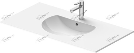 0499100000 Подвесная раковина настенная овальная Duravit Darling New белая
