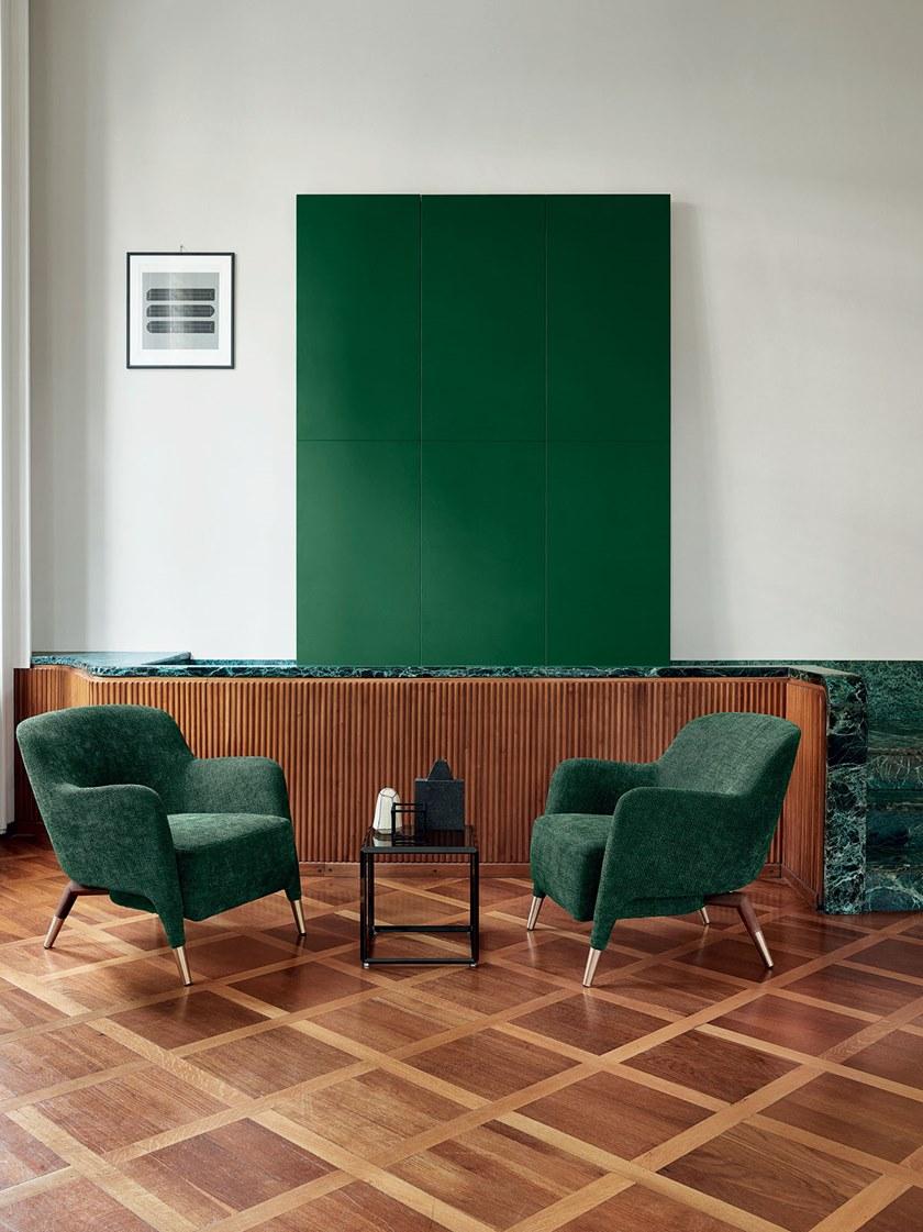 Molteni & C. Кресло из ткани с подлокотниками Heritage sun-id-1361133 - Вид №4