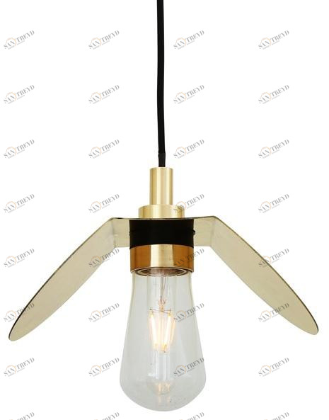 Mullan Lighting Подвесной светильник с прямым светом ручной работы из латуни Hali sun-id-1361772