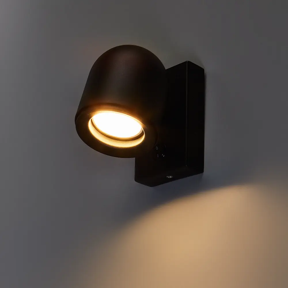 Спот-бра Elektrostandard Ogma, 1 лампа, 1 м², цвет черный Santreyd STLM-2134180