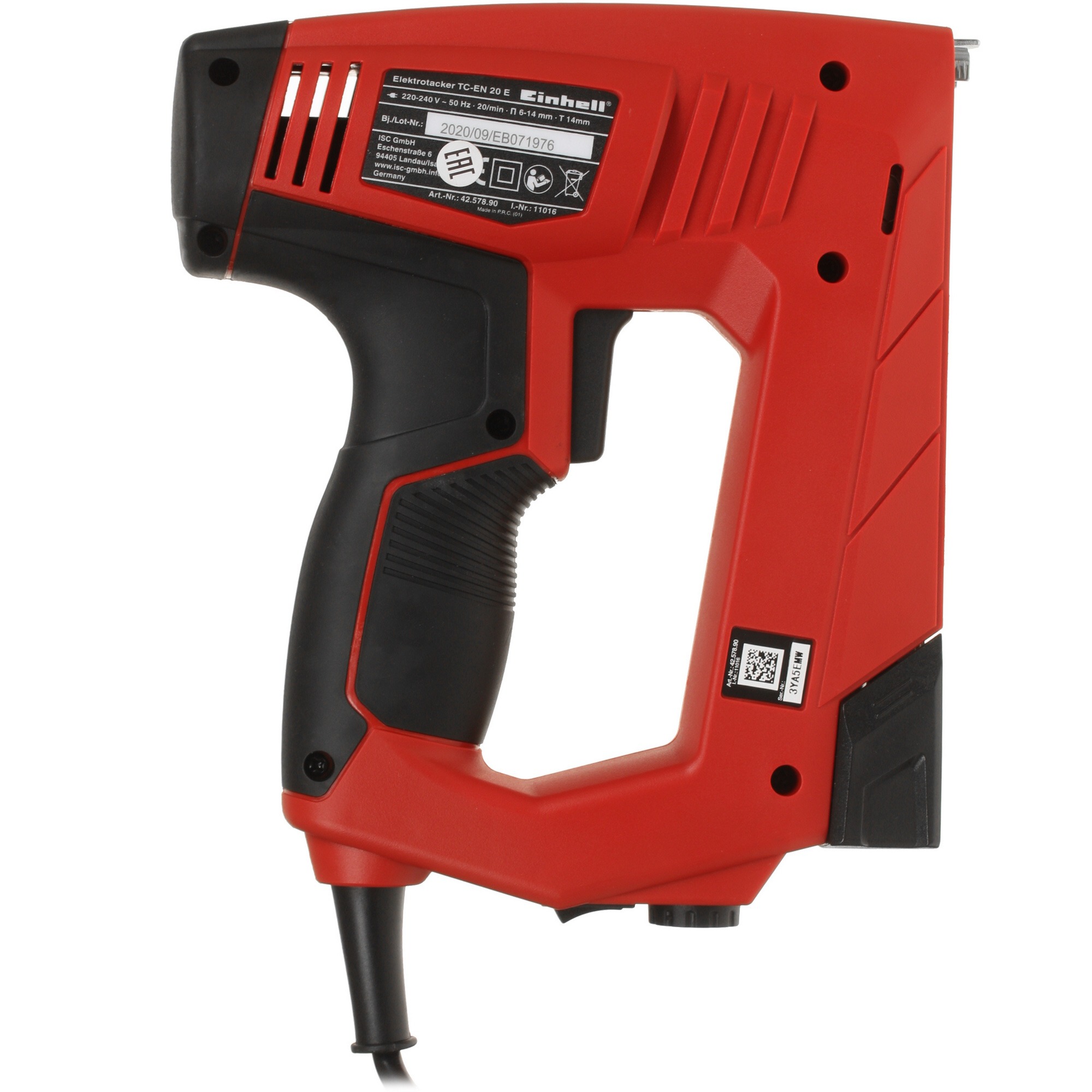 Степлер электрический Einhell TC-EN 20 E 5322658 STDN-0140750 - Вид №1