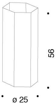 Danese Milano Напольная подставка для зонтов из нержавеющей стали Sicilia Dd0002a00 - Вид №4