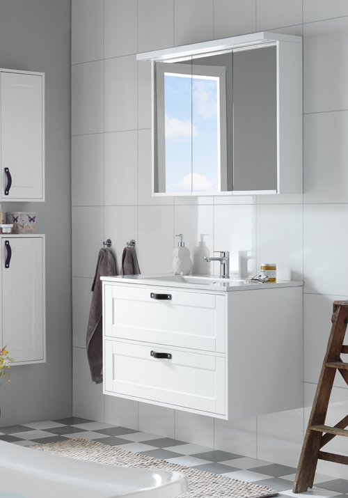 1561005 Eden Шкаф Для Умывальника 900 Белый Hafa  Белый  - Вид №1