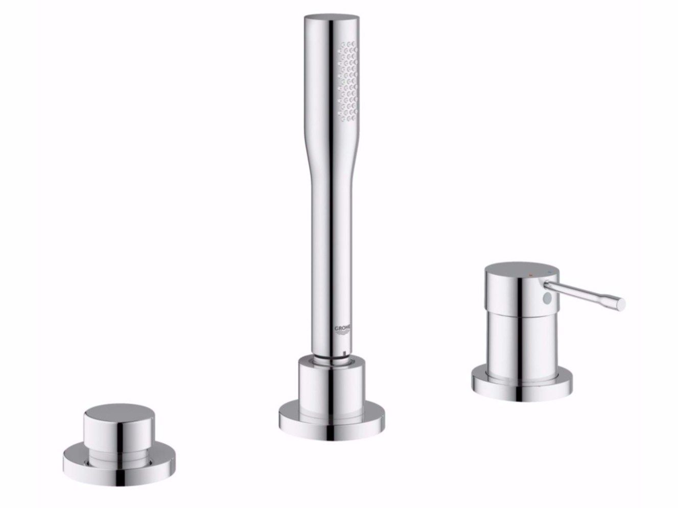 Набор для ванны с 3 отверстиями и ручным душем Grohe Essence New ARCH-00004769 - Вид №1