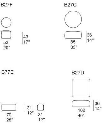 Paola Lenti Садовый пуф Float sun-id-1432642 - Вид №8