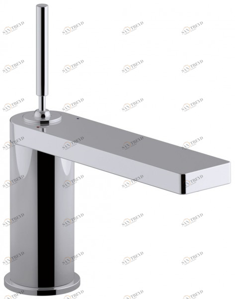 E73158-CP Смеситель для раковины - управление джойстиком, с донным клапаном Jacobdelafon COMPOSED Santreyd